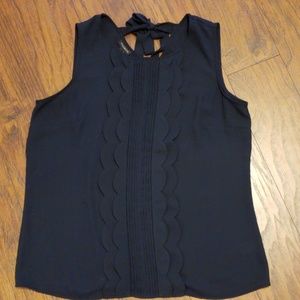 Talbots sleeveless blouse size M